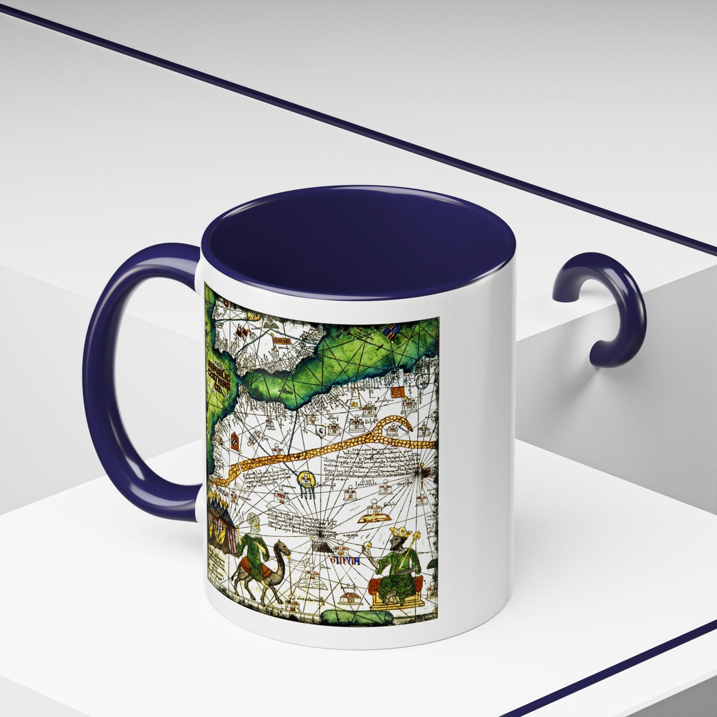 Mansa Musa Map Coffee Mug (11, 15oz)