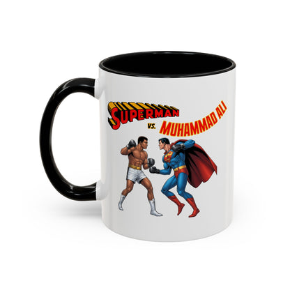 Superman v. Muhammad Ali Coffee Mug (11, 15oz)