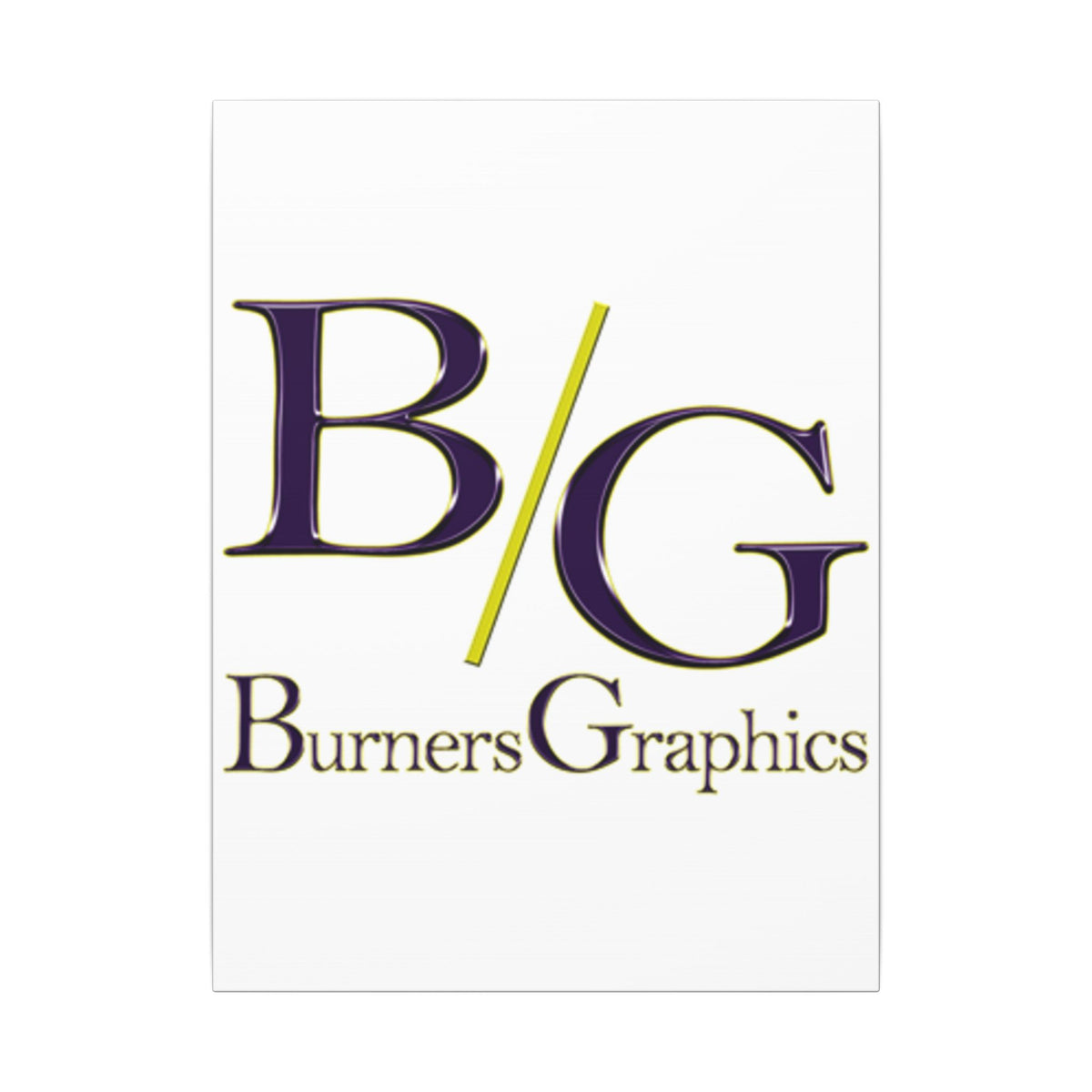 Burners Graphics Matte Canvas, Stretched, 0.75" (Multi-Size)