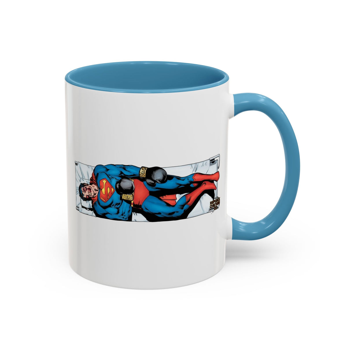 Superman v. Muhammad Ali Coffee Mug (11, 15oz)