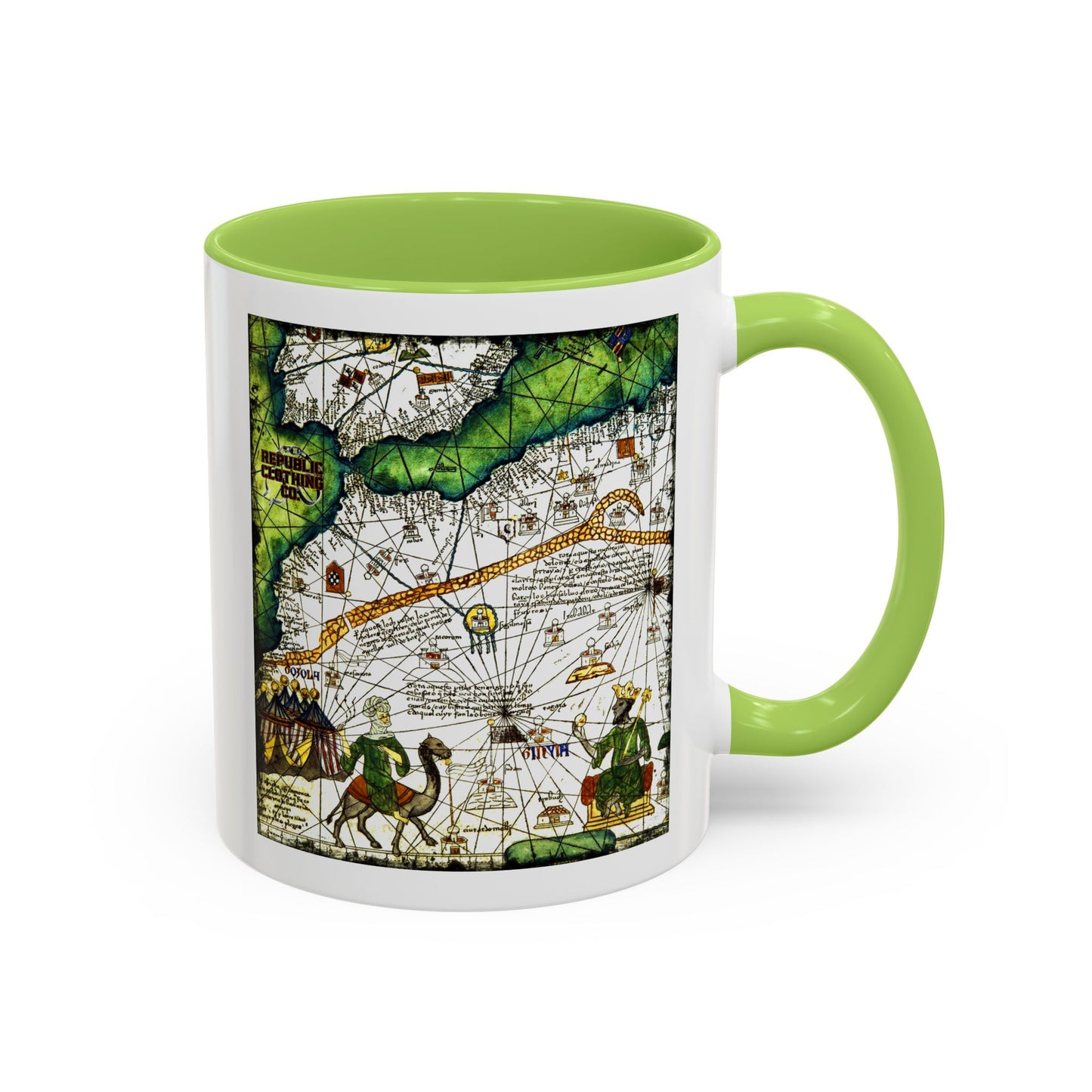 Mansa Musa Map Coffee Mug (11, 15oz)