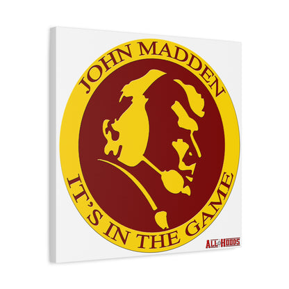 John Madden Matte Canvas, 1.25"
