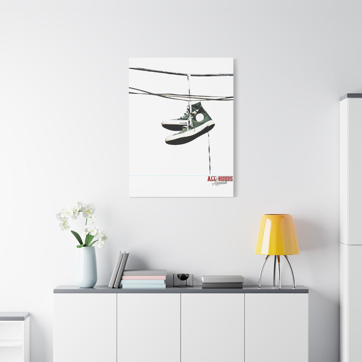 Shoes on the Line Matte Canvas, 1.25"