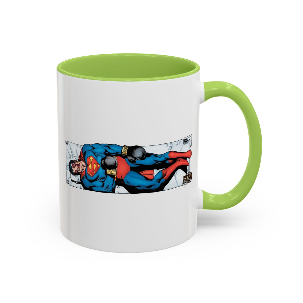 Superman v. Muhammad Ali Coffee Mug (11, 15oz)