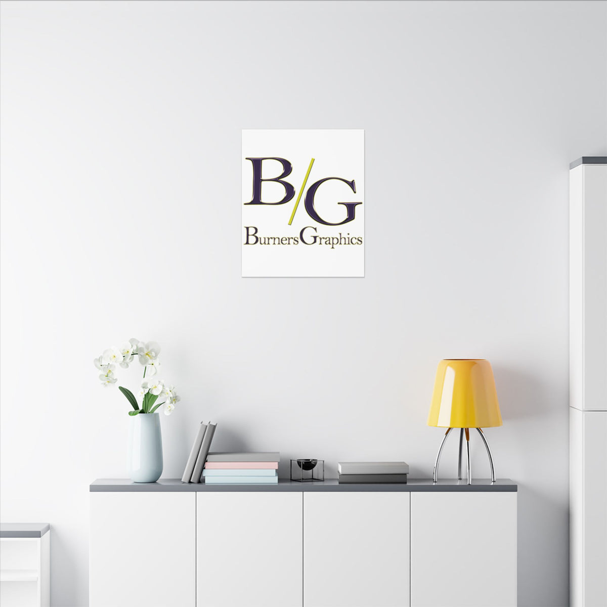 Burners Graphics Matte Canvas, Stretched, 0.75" (Multi-Size)
