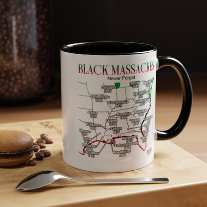 Black Massacres Coffee Mug (11, 15oz)