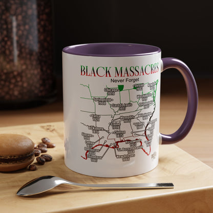 Black Massacres Coffee Mug (11, 15oz)