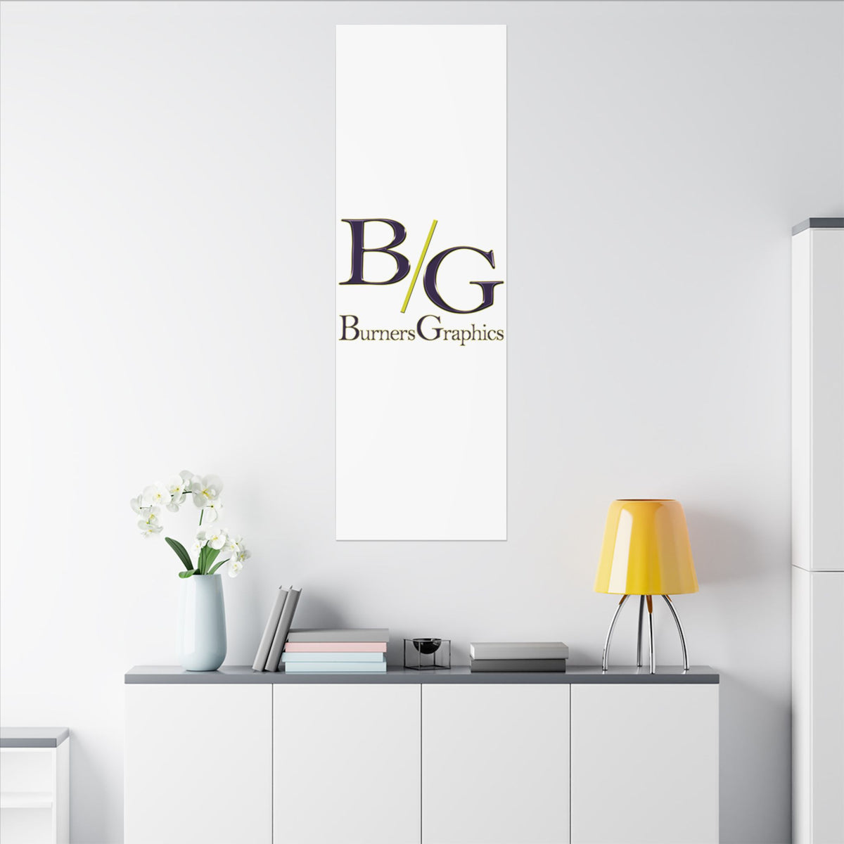 Burners Graphics Matte Canvas, Stretched, 0.75" (Multi-Size)