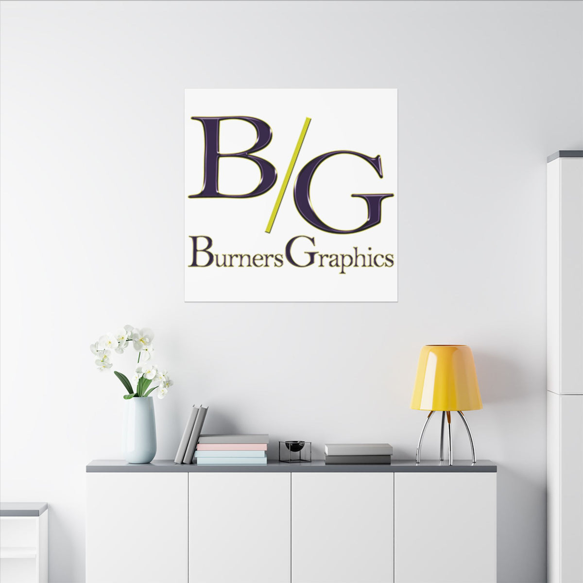 Burners Graphics Matte Canvas, Stretched, 0.75" (Multi-Size)