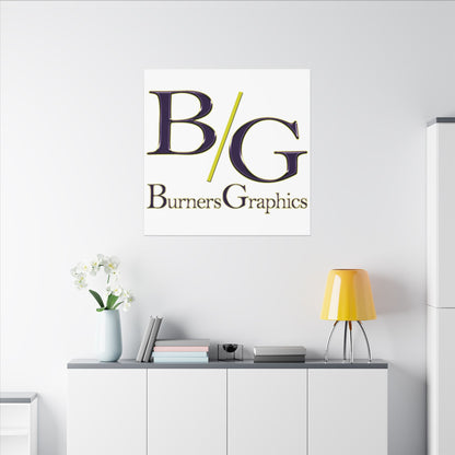 Burners Graphics Matte Canvas, Stretched, 0.75" (Multi-Size)