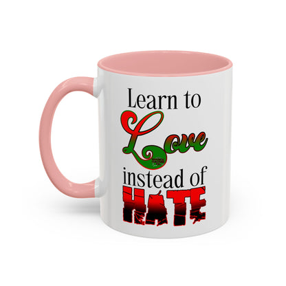 Learn to Love Coffee Mug (11, 15oz)