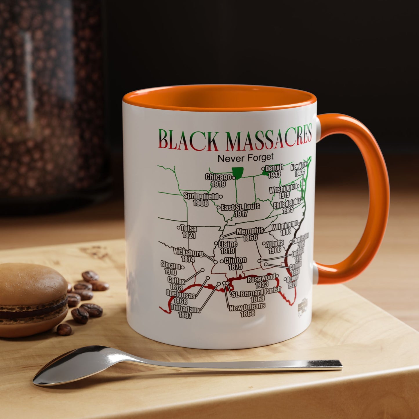 Black Massacres Coffee Mug (11, 15oz)
