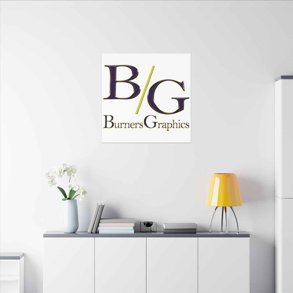 Burners Graphics Matte Canvas, Stretched, 0.75" (Multi-Size)