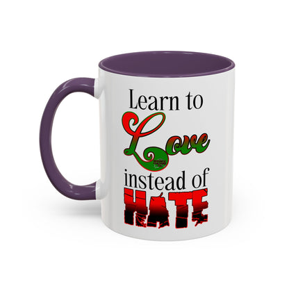 Learn to Love Coffee Mug (11, 15oz)