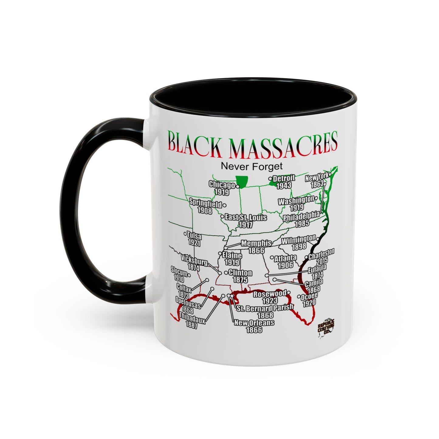 Black Massacres Coffee Mug (11, 15oz)