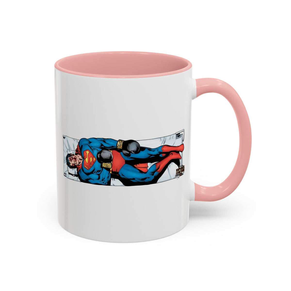 Superman v. Muhammad Ali Coffee Mug (11, 15oz)