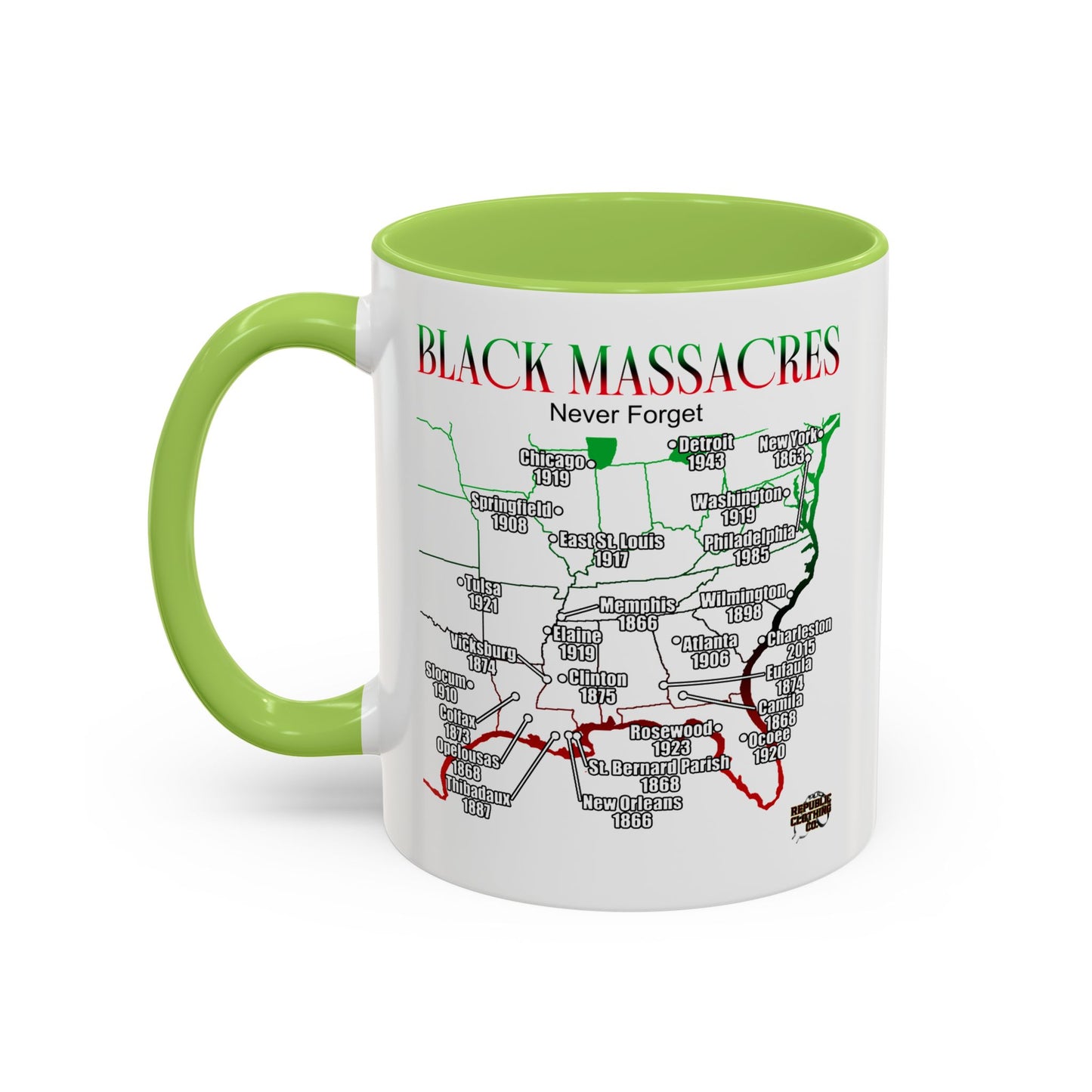 Black Massacres Coffee Mug (11, 15oz)