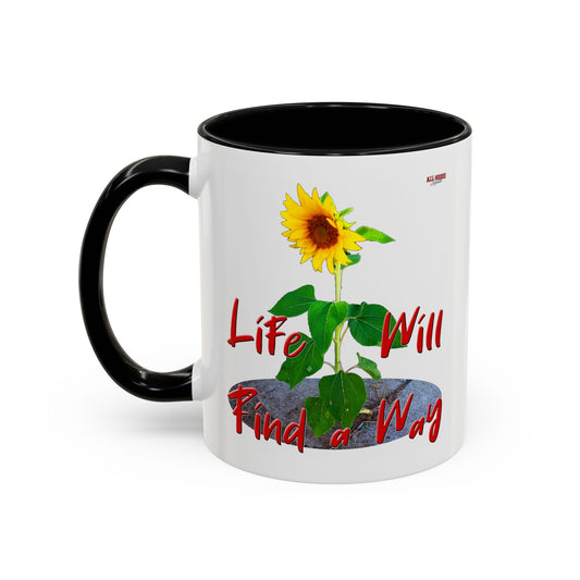 Concrete Sunflower Coffee Mug (11, 15oz)