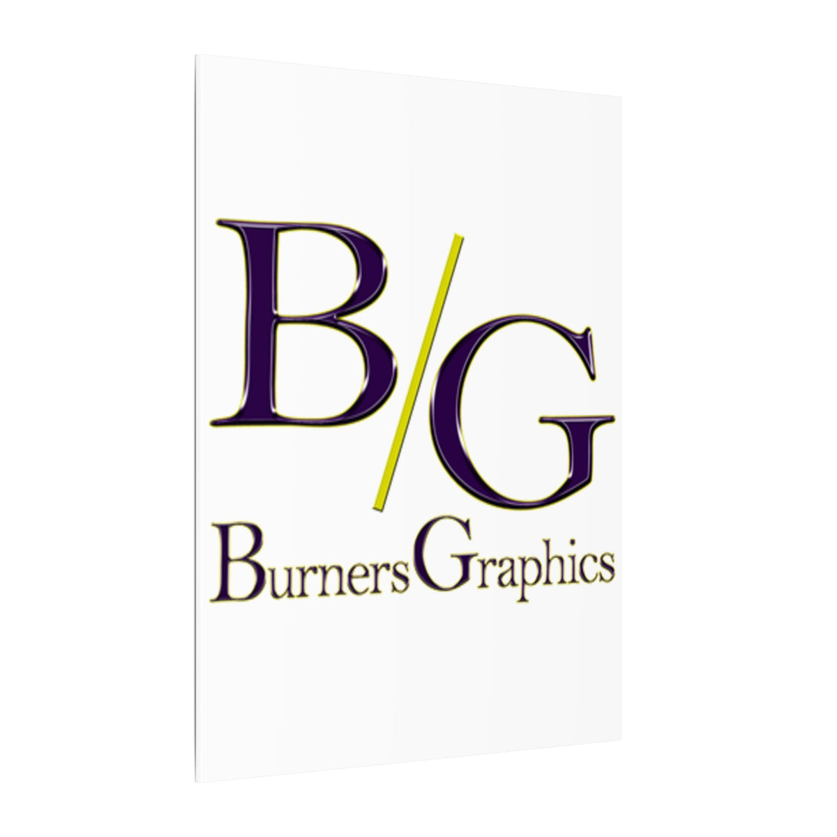 Burners Graphics Matte Canvas, Stretched, 0.75" (Multi-Size)