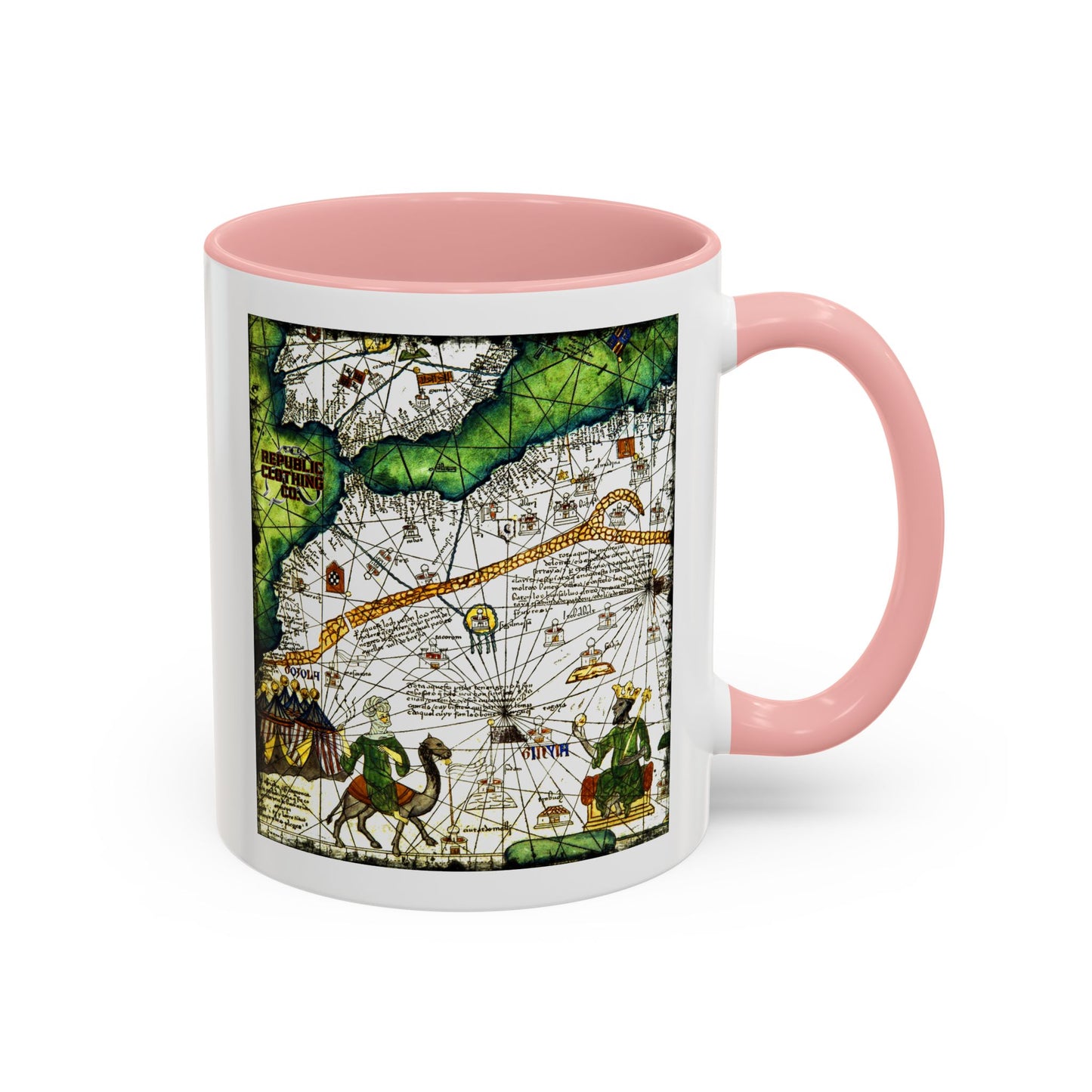 Mansa Musa Map Coffee Mug (11, 15oz)