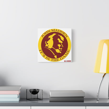 John Madden Matte Canvas, 1.25"