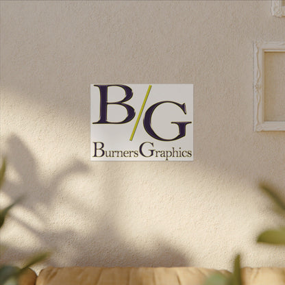 Burners Graphics Matte Canvas, Stretched, 0.75" (Multi-Size)