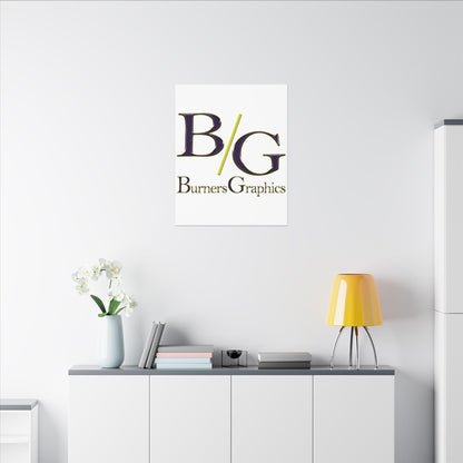 Burners Graphics Matte Canvas, Stretched, 0.75" (Multi-Size)