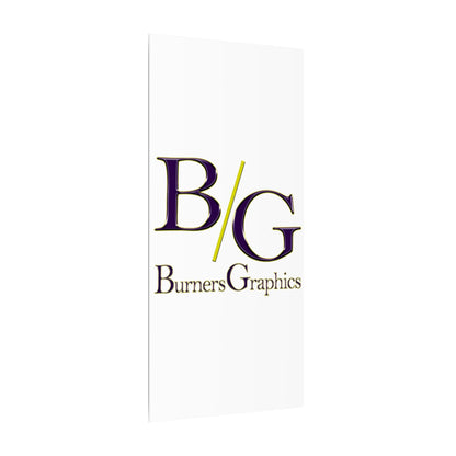 Burners Graphics Matte Canvas, Stretched, 0.75" (Multi-Size)
