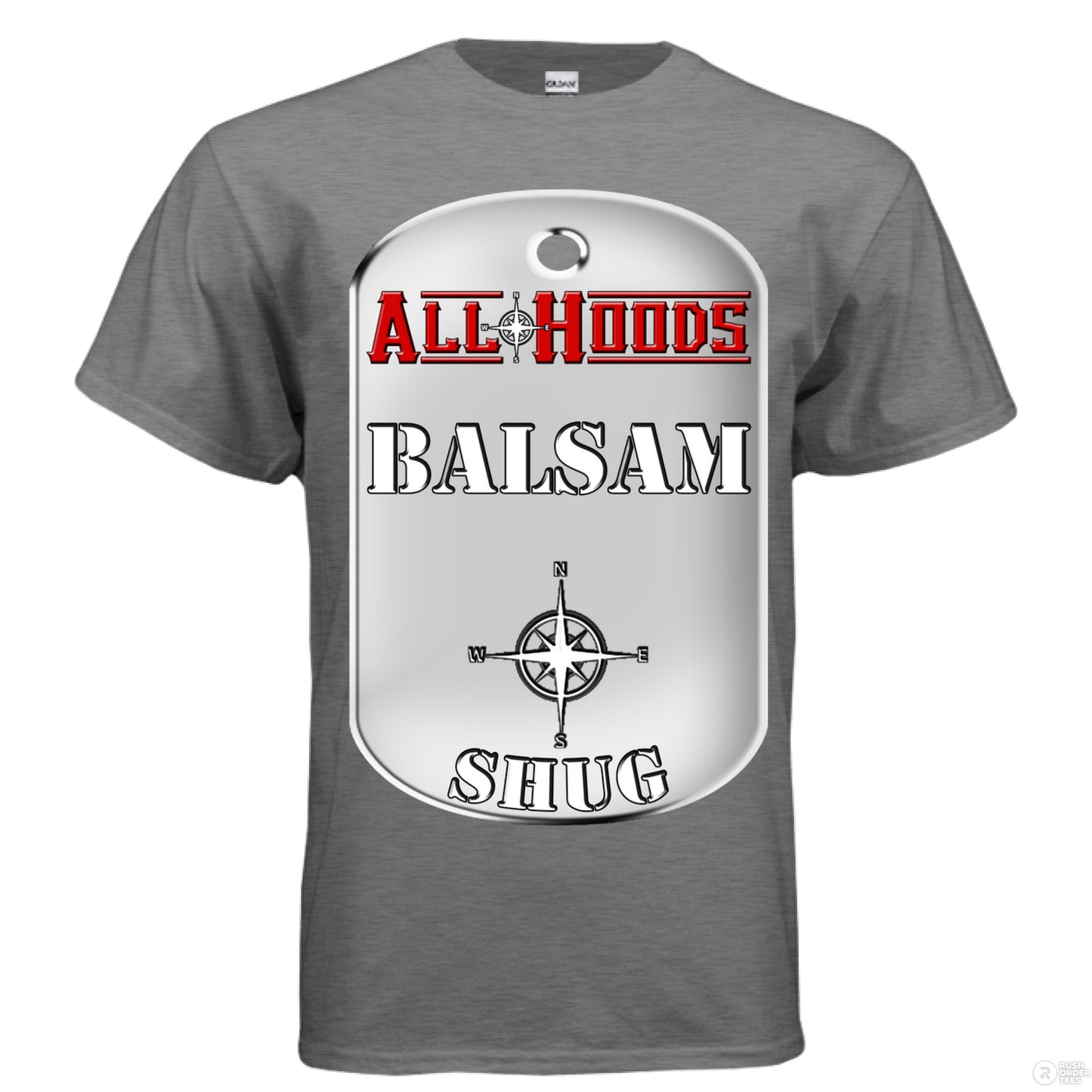 GRAPHITE HEATHER - FRONT